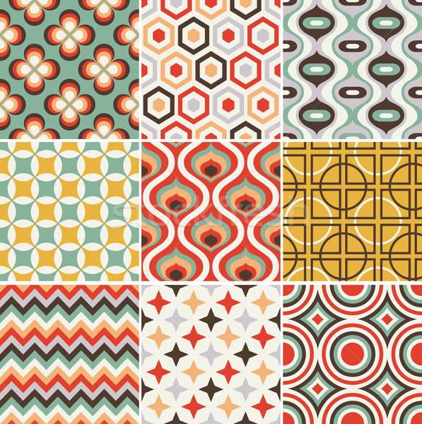 Seamless Retro Pattern Vector Illustration Sau Kit Lai 597x600 Seamless Retro Pattern Vector Illustration Sau Kit Lai