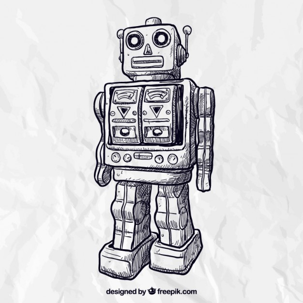 Retro Robot Vectors, Photos And Free Download 626x626 Retro Robot Vectors, Photos And Free Download