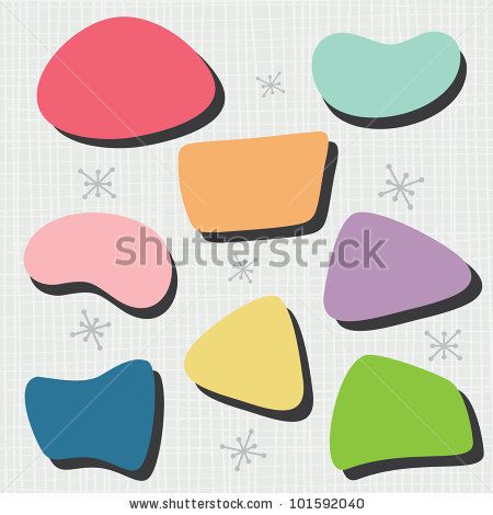 Retro Shapes Vector