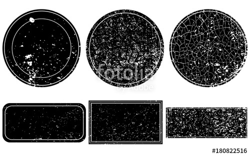 500x313 Collection Retro Shapes Elements Grunge Texture To Create