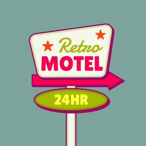 490x490 Retro Sign Vector