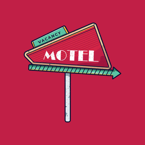 490x490 Retro Sign Vector