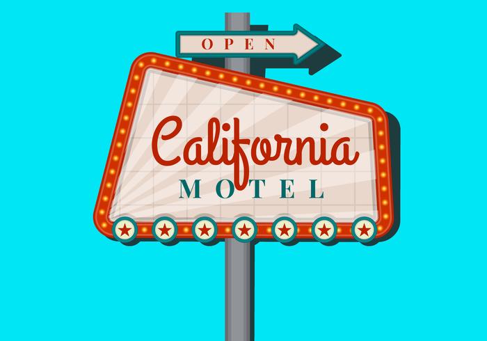 700x490 Retro Sign Vector Template