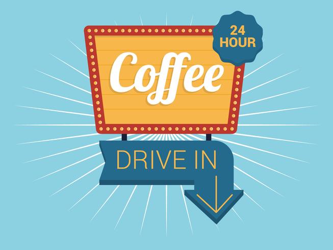 653x490 Awesome Retro Sign Vector