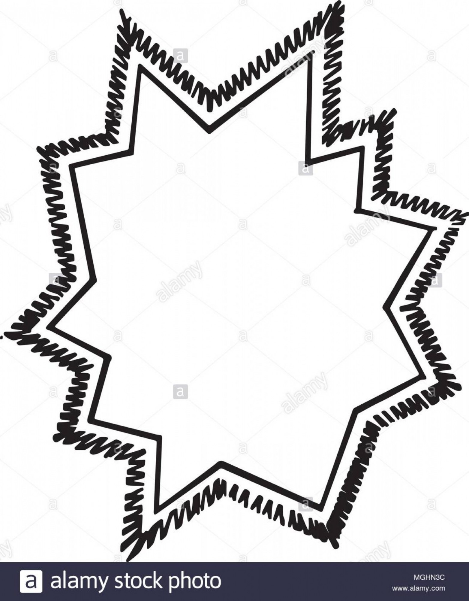 Retro Starburst Vector