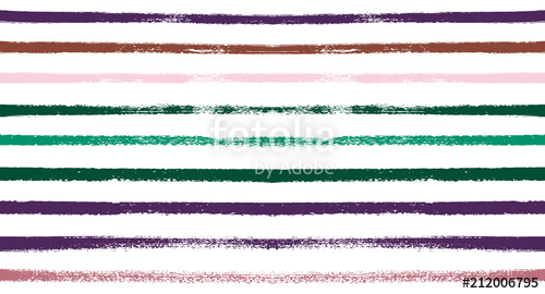 500x270 Retro Seamless Watercolor Sailor Stripes Vector Summer Pattern