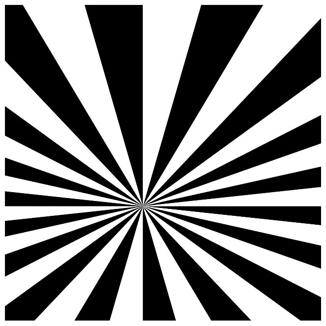 660x660 Retro Radial Beams Vector Graphics