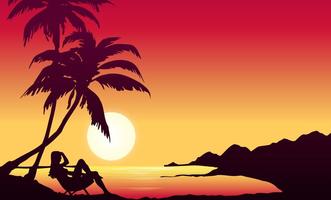 Sunset Free Vector Art 331x200 Sunset Free Vector Art