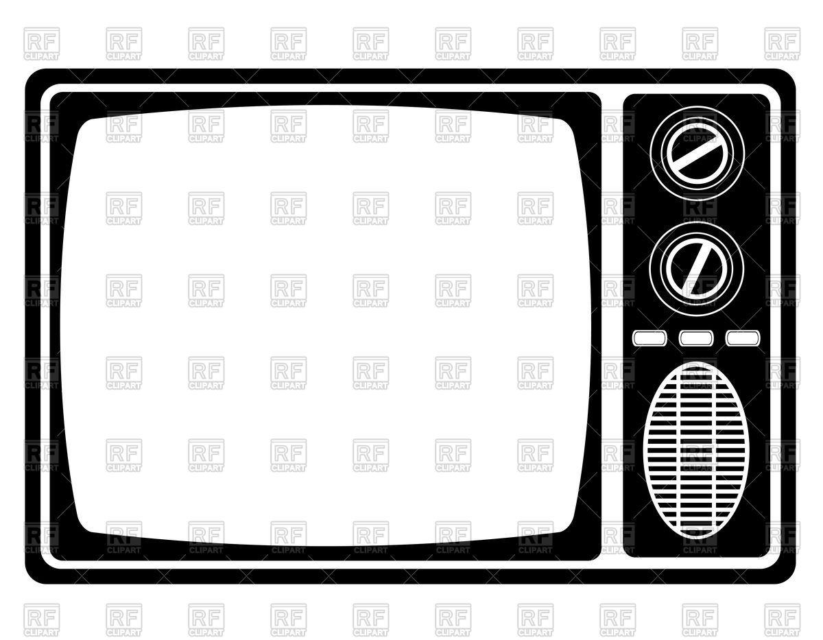 1200x933 Retro Tv Set