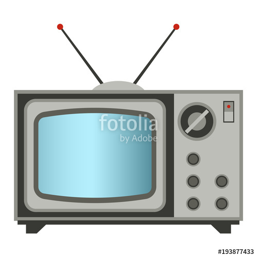 500x500 Retro Tv Vector Old Classic Antique Technology Business Personal