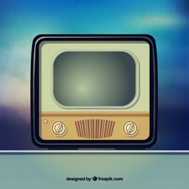626x626 Retro Tv Vector Free Download