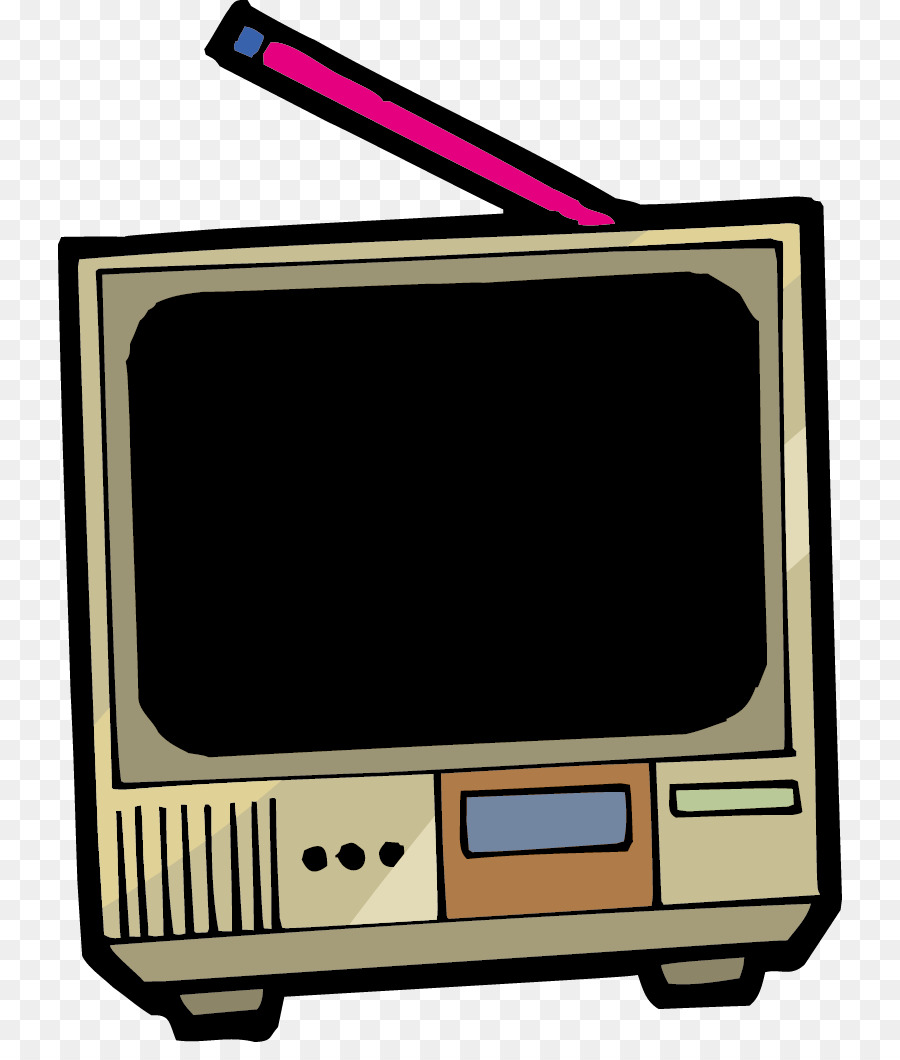 900x1060 Download Television Clip Art Hand Drawn Retro Tv Vector