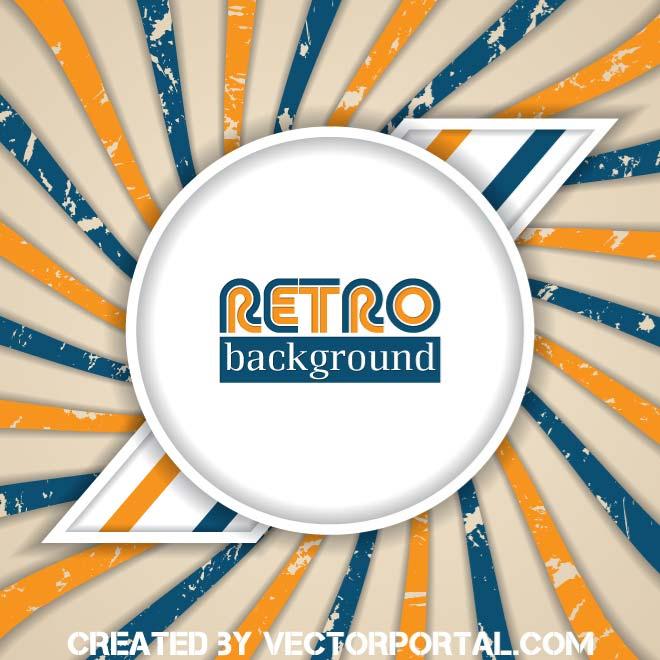 660x660 Retro Vector Background