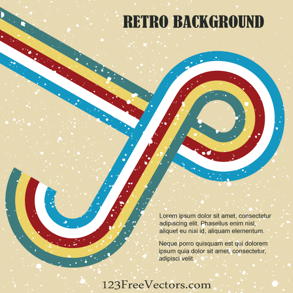 600x600 Retro Background Vector Art Download Free Vector Art Free Vectors
