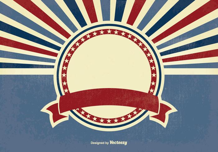 700x490 Retro Vector Background Illustration