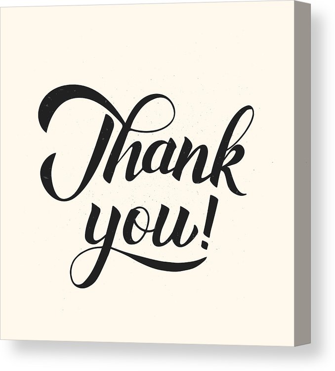 678x750 Thank You Calligraphy Hand Lettering Shabby Retro Vector