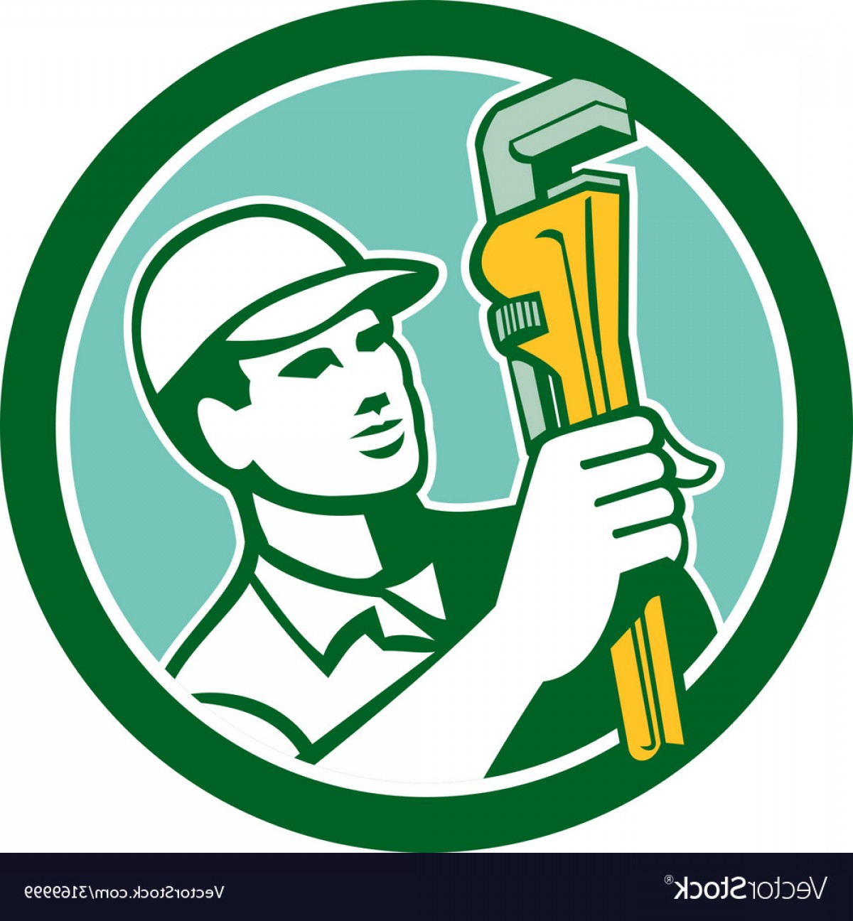 1200x1296 Plumbing Vector Art Retro Savoyuptown