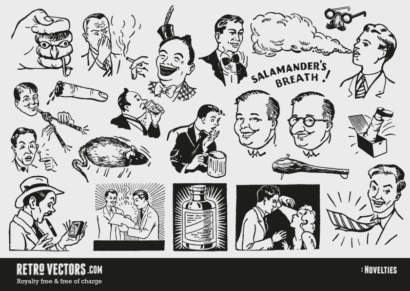 841x596 Novelty Advert Clipart Vintage Vectors Royalty Free Free