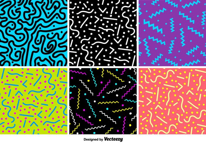 700x490 Retro Pattern Free Vector Art