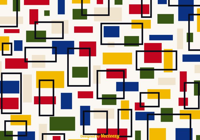700x490 Free Retro Bauhaus Vector Background
