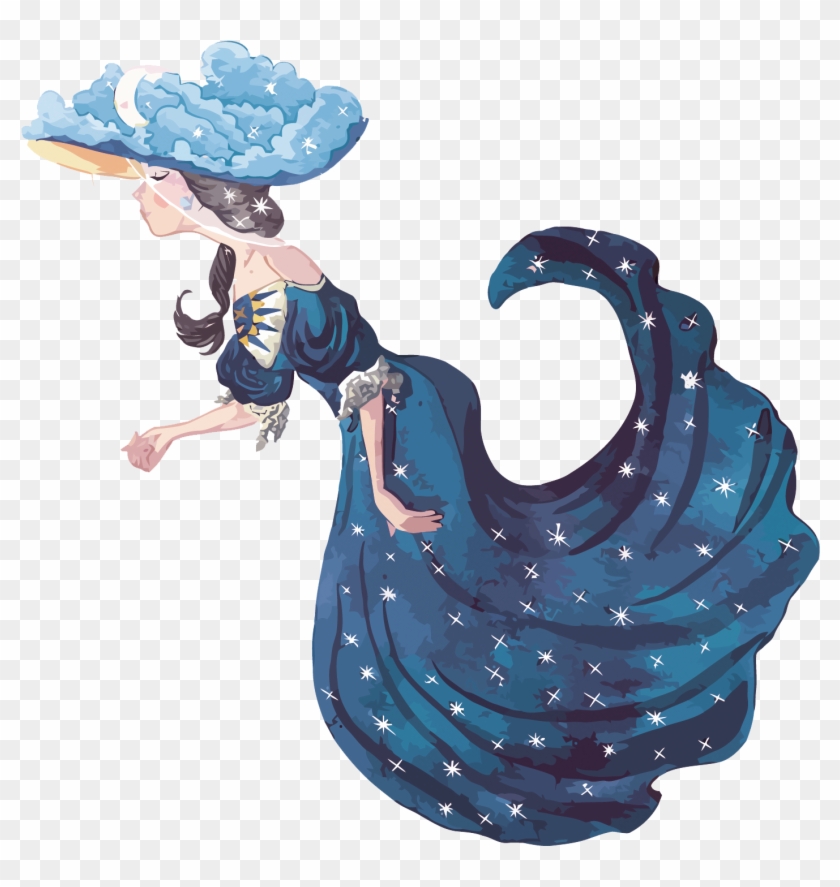 840x887 Retro Woman Vector Transprent Png Free Download