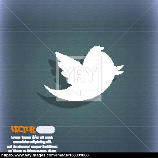 512x512 Messages Retweet Icon Symbol On The Blue Green Abstract Background