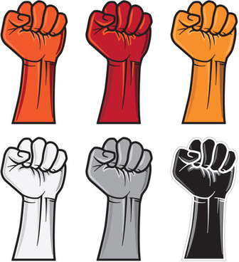 Fist Revolution Free Vector Download 336x368 Fist Revolution Free Vector Download