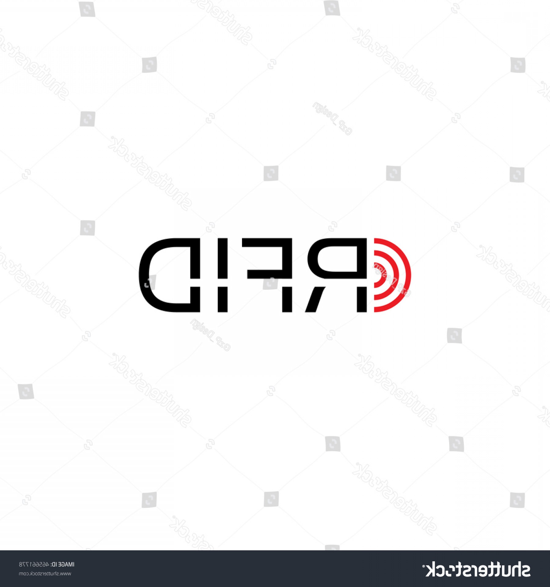 1800x1920 Rfid Logo Radiofrequency Identification Icon Vector Createmepink