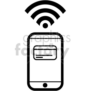 300x300 Rfid Debit Card Fintech Vector Icons Clipart Royalty Free Gif