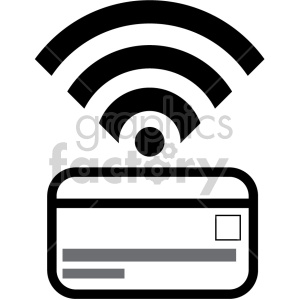 300x300 Rfid Debit Card Fintech Vector Icons Clipart Royalty Free Gif