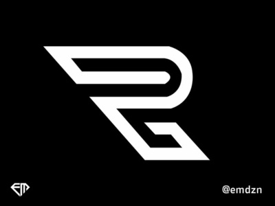 400x300 Letter Rg Concept Logo