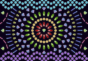 310x217 Rhinestone Background Outline Free Vector Free