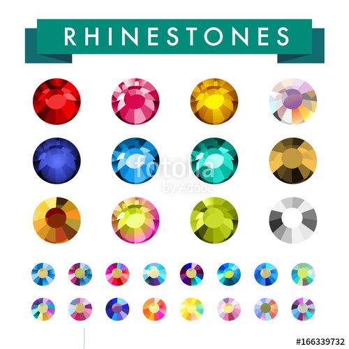 500x500 Vector Rhinestone Illustration Stock Image And Royalty Free