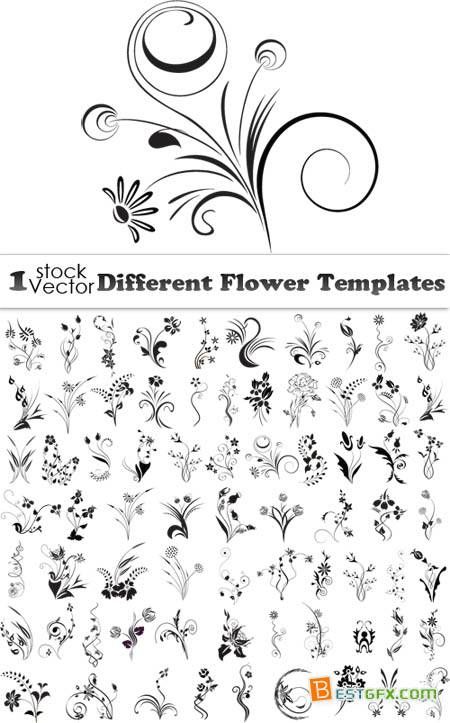 450x723 Flower Free Rhinestone Template Downloads Different Flower