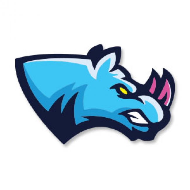 650x650 Free Vectors Rhino Head Sport Logo