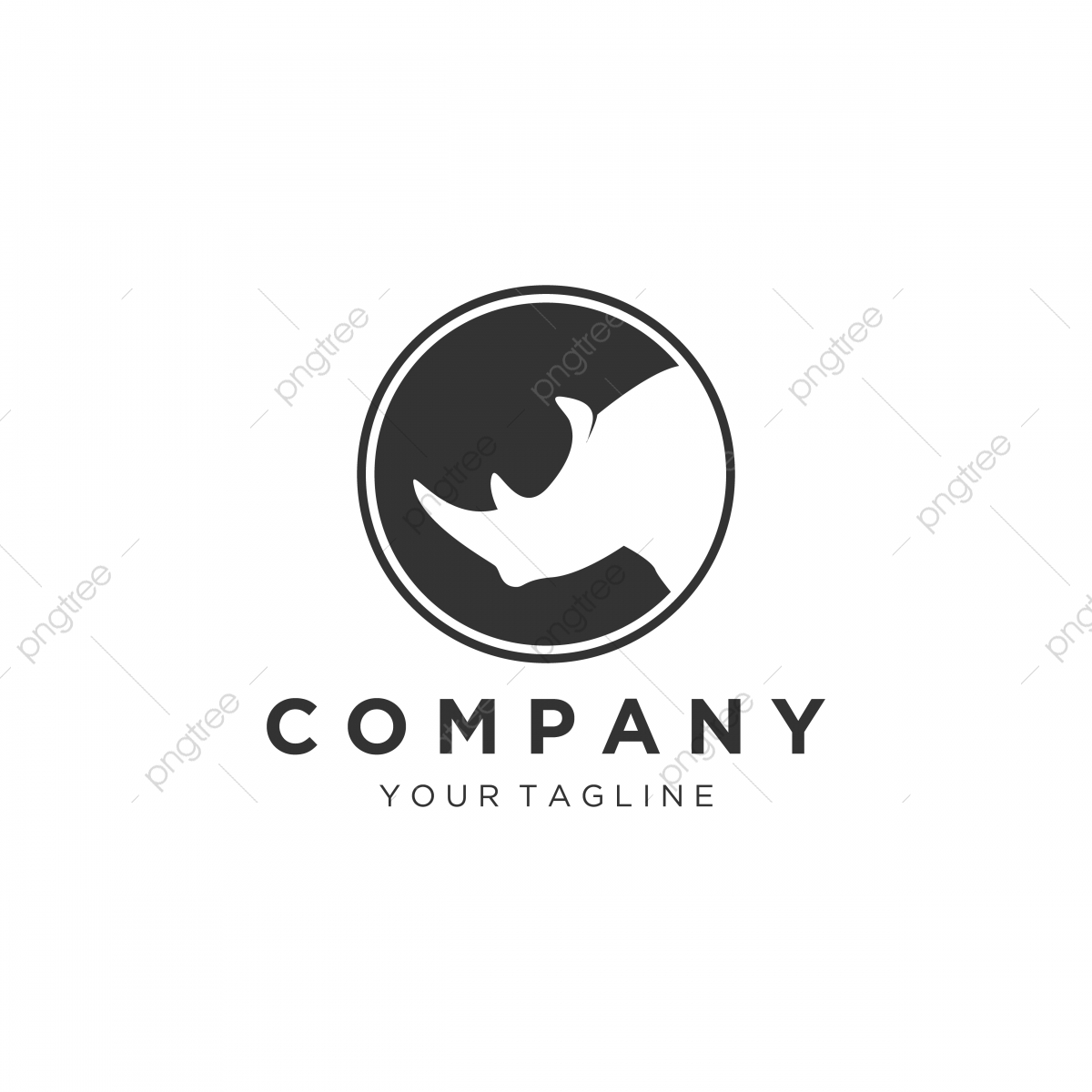 1200x1200 Rhino Vector Logo Template, Rhino, Logo, Vector Png And Vector