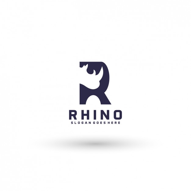 626x626 Rhinoceros Logo Template Vector Free Download