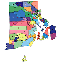 202x214 Rhode Island Zip Code Vector Map And Location Lossless Scalable