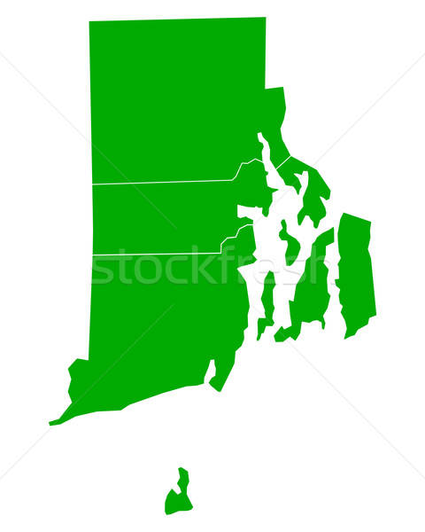 480x600 Map Of Rhode Island Vector Illustration Robert Biedermann