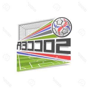 300x300 Photostock Vector Vector Logo For Soccer Game Icon In Shape