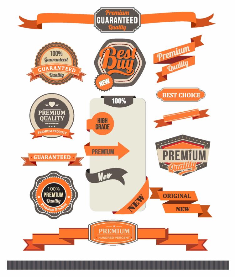 750x883 Free Badge Vectors