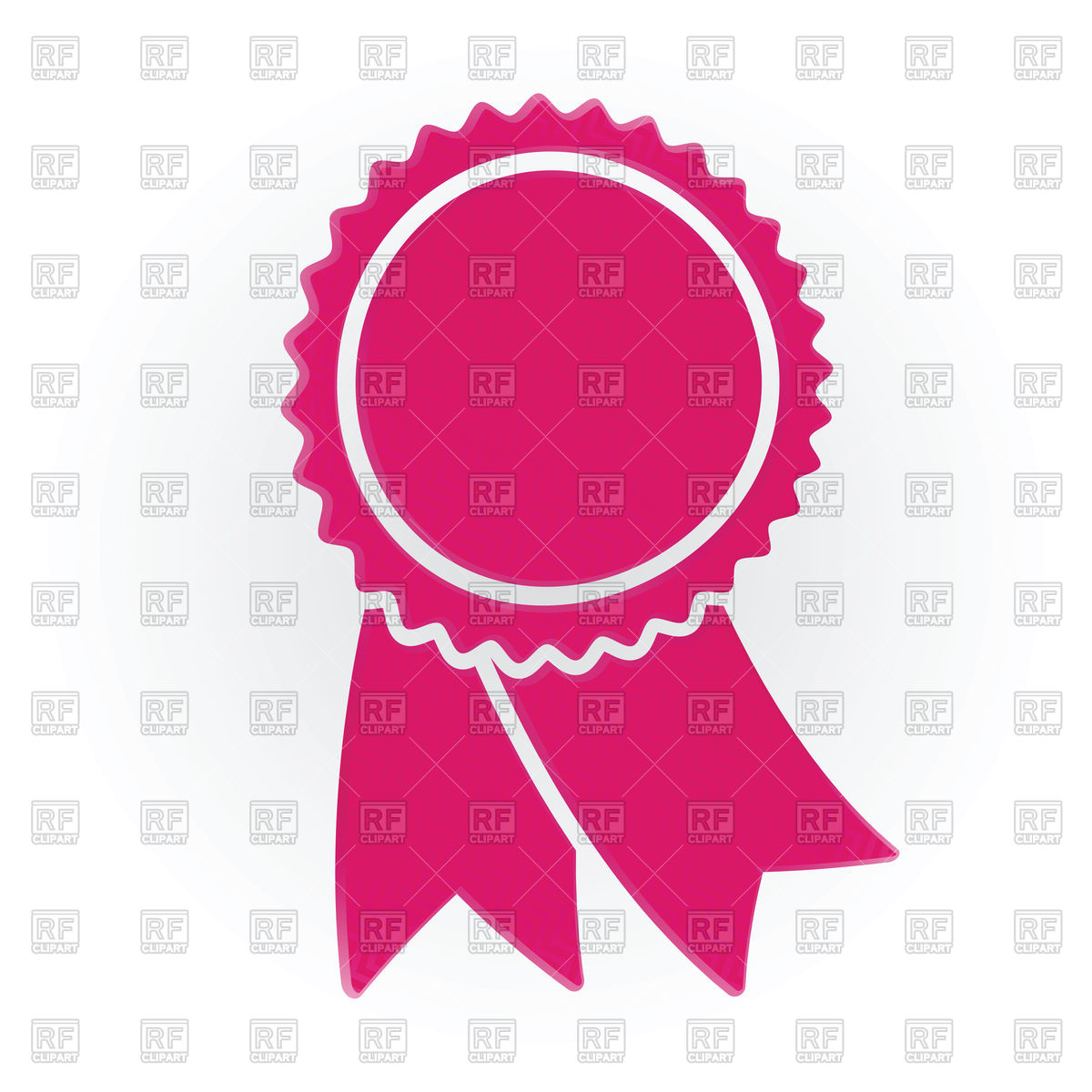 1200x1200 Pink Winner Badge Vector Image Of Icons And Emblems Antkevyv