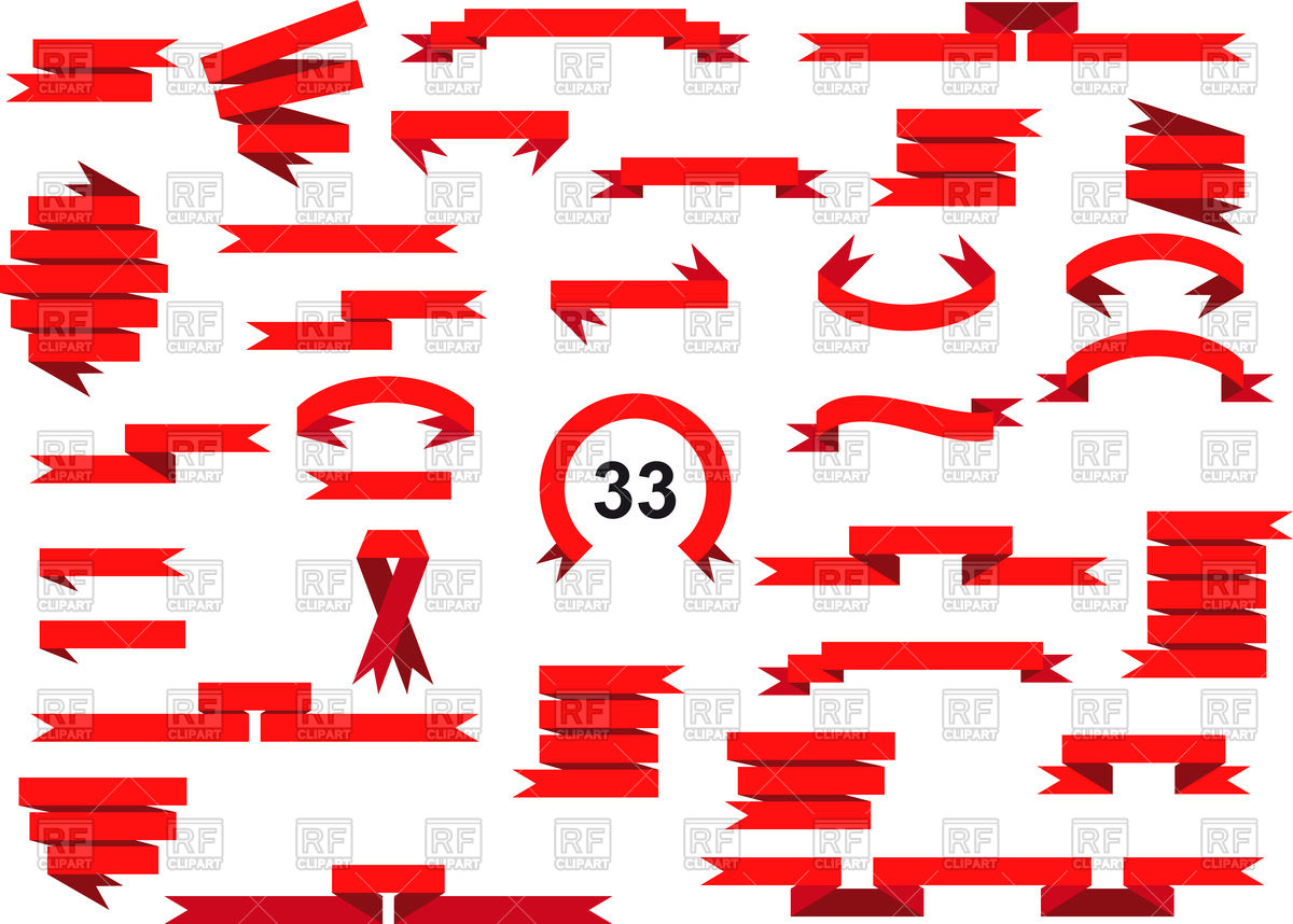 Red Ribbon Banners Vector Image Of Design Elements Sharpner 1200x858 Red Ribbon Banners Vector Image Of Design Elements Sharpner