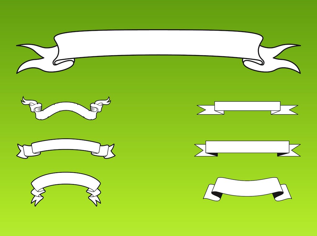 Ribbon Banners Vector Art Graphics 1024x764 Ribbon Banners Vector Art Graphics