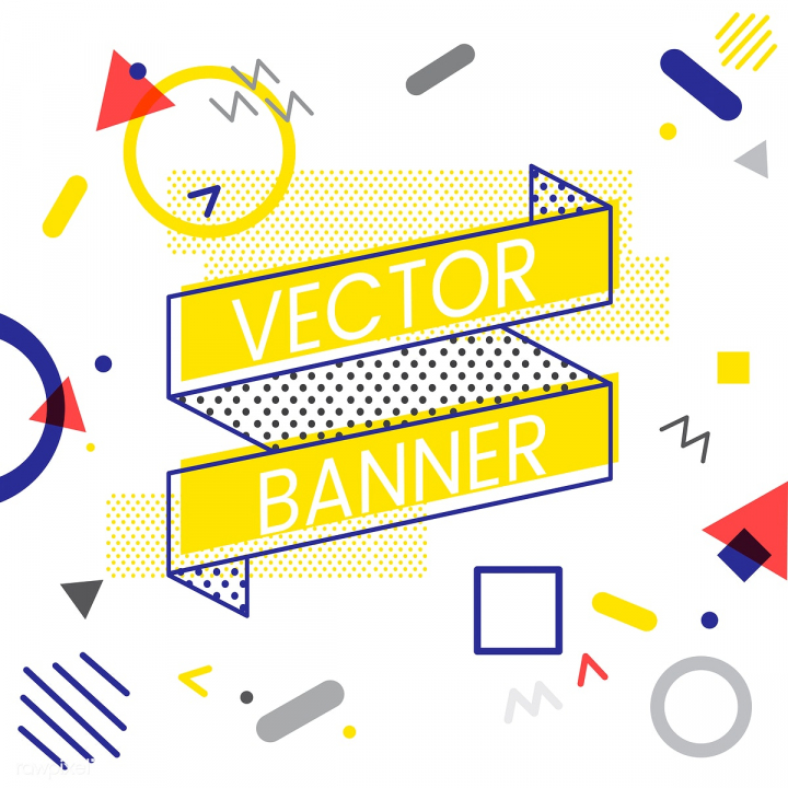 Ribbon Banner Vectors Design Free Stock Vector 720x720 Ribbon Banner Vectors Design Free Stock Vector