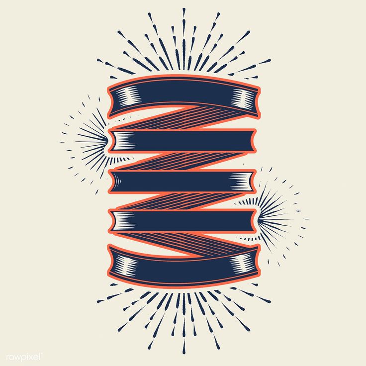736x736 Vector Ribbon Old School Ribbon Banner Vector Free Image