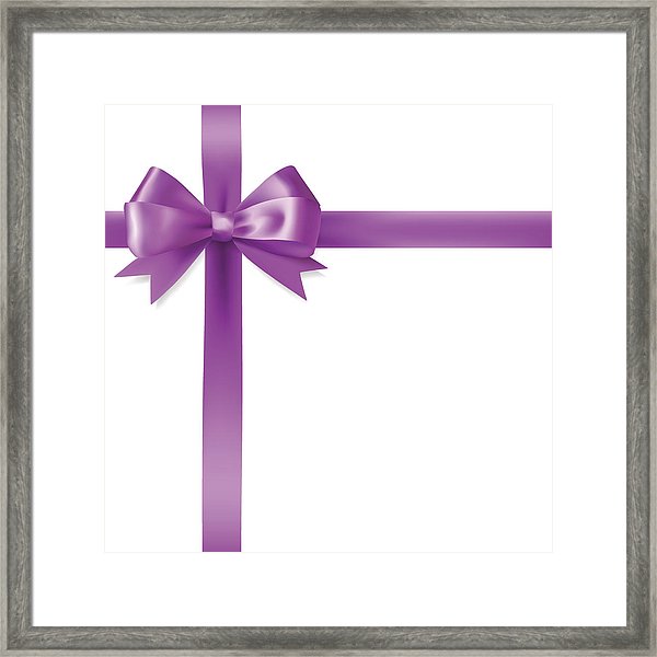 Purple Ribbon Bow Border On White Background Vector Design 600x600 Purple Ribbon Bow Border On White Background Vector Design