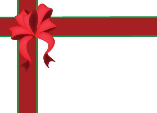 Red Ribbon Present Border Vector Download Angela 500x360 Red Ribbon Present Border Vector Download Angela