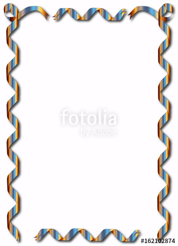 Blue Rainbow Ribbon Border Stock Image And Royalty Free Vector 363x500 Blue Rainbow Ribbon Border Stock Image And Royalty Free Vector