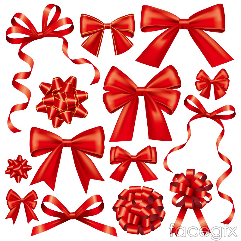 Ribbon Bow Vector at Vectorified.com | Collection of Ribbon Bow Vector ...